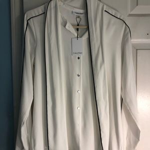 Calvin Klein White Blouse